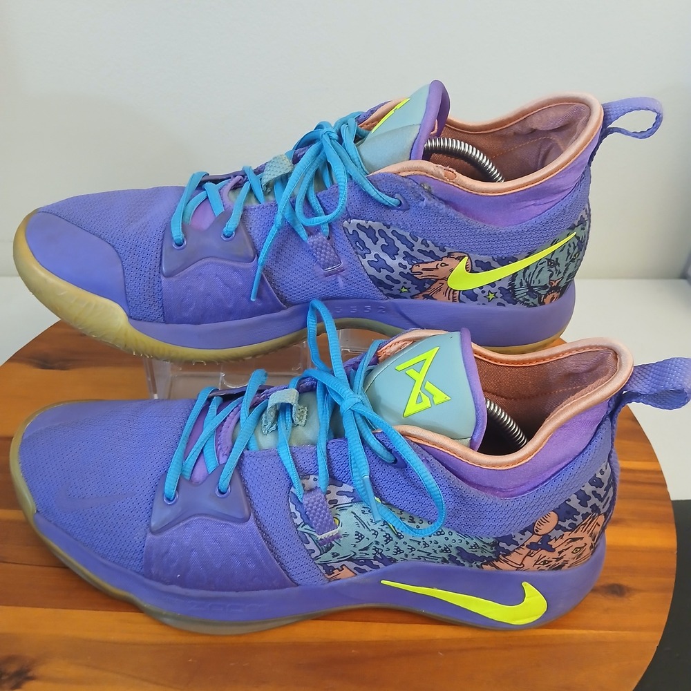 Nike PG 2 Mamba Mentality Mens 13 Purple Basketball Shoes Sneakers AO2986-001